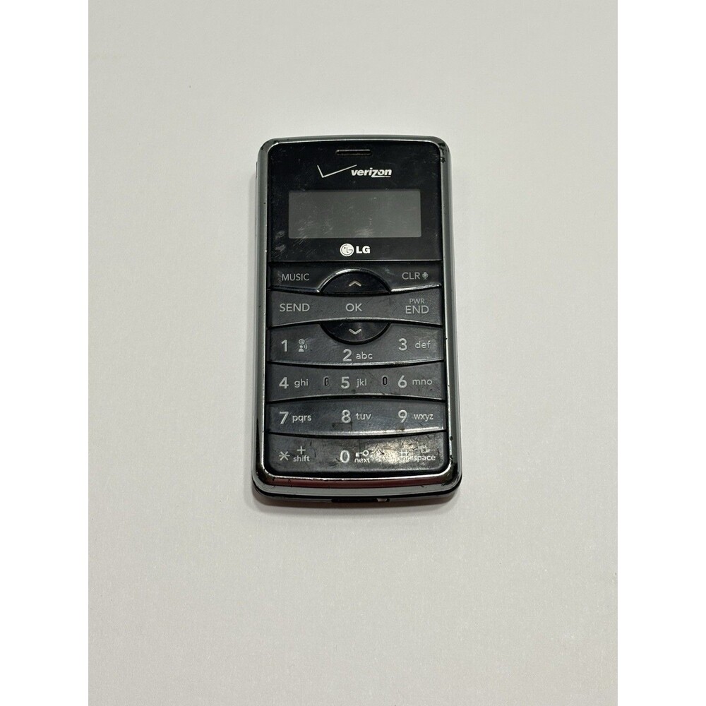 LG enV2 / Envy II VX9100 - Black and Silver ( Verizon ) Rare Cellular Phone